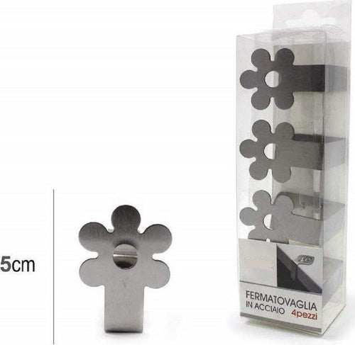 Set 4pz Ferma Tovaglia Fermatovaglia Tavola Plastica Acciaio Fiore Clip Gancio Casa Casa, arredamento e bricolage > Cucina > Accessori cucina Trade Shop italia - Napoli, Commerciovirtuoso.it