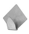 Set 4pz Ganci Appendini Adesivi Parete Casa Cucina Bagno Attaccapanni Rombi 59664