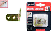 Set 4pz Lastrina Lastrine Ad Angolo Forma L 30x18x2mm Con Viti Per Mobili 91216 Fai da te/Ferramenta/Staffe e supporti per mensole Trade Shop italia - Napoli, Commerciovirtuoso.it