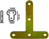 Set 4pz Lastrina Lastrine Ad Angolo Forma T 100x20x2mm Con Viti Per Mobili 91225 Fai da te/Ferramenta/Chiodi viti ed elementi di fissaggio/Staffa Trade Shop italia - Napoli, Commerciovirtuoso.it