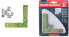 Set 4pz Lastrina Lastrine Ad Angolo Forma V 100x22x2mm Con Viti Per Mobili 91229 Fai da te/Ferramenta/Chiodi viti ed elementi di fissaggio/Staffa Trade Shop italia - Napoli, Commerciovirtuoso.it