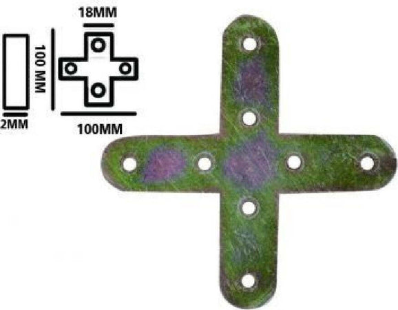 Set 4pz Lastrina Lastrine Ad Angolo Forma X 100x20x2mm Con Viti Per Mobili 91233 Fai da te/Ferramenta/Chiodi viti ed elementi di fissaggio/Staffa Trade Shop italia - Napoli, Commerciovirtuoso.it