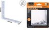 Set 4pz Lastrine Ad Angolo Lastrina Angolare 80x80x15x2mm Con Viti Mobili 57116 Fai da te/Ferramenta/Chiodi viti ed elementi di fissaggio/Staffa Trade Shop italia - Napoli, Commerciovirtuoso.it
