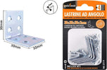 Set 4pz Lastrine Lastrina Ad Angolo Angolare 30x30x30x2mm Con Viti Mobili 57119 Fai da te/Ferramenta/Chiodi viti ed elementi di fissaggio/Staffa Trade Shop italia - Napoli, Commerciovirtuoso.it