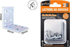 Set 4pz Lastrine Lastrina Ad Angolo Angolare 40x40x30x2 Mm Con Viti Mobili 57120 Fai da te/Ferramenta/Chiodi viti ed elementi di fissaggio/Staffa Trade Shop italia - Napoli, Commerciovirtuoso.it