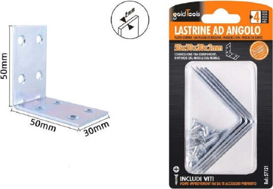 Set-4pz-Lastrine-Lastrina-Ad-Angolo-Angolare-50x50x30x2-Mm-Con-Viti-Mobili-57121
