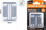 Set 4pz Lastrine Lastrina Piastra Di Giunzione 50x40x1.2mm Con Viti Mobili 57132 Fai da te/Ferramenta/Chiodi viti ed elementi di fissaggio/Staffa Trade Shop italia - Napoli, Commerciovirtuoso.it