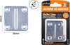 Set-4pz-Lastrine-Lastrina-Piastra-Di-Giunzione-50x50x1.2mm-Con-Viti-Mobili-57131