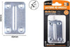Set-4pz-Lastrine-Lastrina-Piastra-Di-Giunzione-60x40x1.2mm-Con-Viti-Mobili-57133