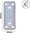 Set 4pz Lastrine Lastrina Piastra Di Giunzione 90x40x2.5mm Con Viti Mobili 57135 Fai da te/Ferramenta/Chiodi viti ed elementi di fissaggio/Staffa Trade Shop italia - Napoli, Commerciovirtuoso.it