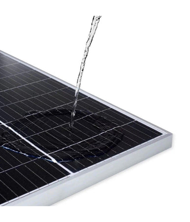 Set 4pz Pannello Per Energia Solare Fotovoltaico Policristallino 100w 18v Batteria