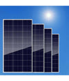 Set 4pz Pannello Per Energia Solare Fotovoltaico Policristallino 100w 18v Batteria