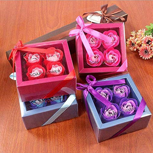Set 4pz Sapone Saponette Petali Rose Fiori Profumate Nozze Bomboniera Bagno Casa Casa e cucina/Hobby creativi/Materiali per hobby creativi/Forniture per feste/Bomboniere Trade Shop italia - Napoli, Commerciovirtuoso.it