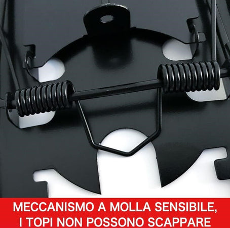 Set 4pz Trappola Per Topi Grandi Piccoli Facile Da Usare Pu? Essere Riutilizzata Giardino e giardinaggio/Giardinaggio/Prodotti fitosanitari e pesticidi/Prodotti anti-roditori Trade Shop italia - Napoli, Commerciovirtuoso.it