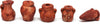 Set 5 Anfore in Terracotta decorazione per case presepe 3 cm Casa e cucina/Decorazioni per interni/Addobbi e decorazioni per ricorrenze/Decorazioni natalizie/Presepi/Statuine e fondali per il presepe MagiediNatale.it - Altamura, Commerciovirtuoso.it