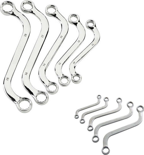 SET 5 CHIAVI AD ESSE S INGLESI METRICHE PER DADI BULLONI IN ACCIAIO MR 70074 Fai da te/Utensili elettrici e a mano/Utensili a mano/Chiavi e chiavi inglesi/Chiavi con estremità aperta Trade Shop italia - Napoli, Commerciovirtuoso.it
