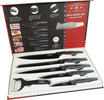 Set 5 Coltelli Da Cucina In Acciaio Effetto Carbonio Piu Pelapatate Casa, arredamento e bricolage > Cucina > Coltelli Trade Shop italia - Napoli, Commerciovirtuoso.it