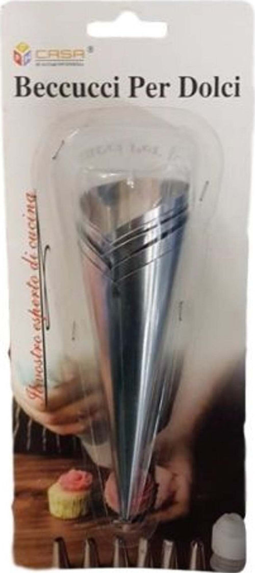 SET 5 CONO ACCIAIO PASTICCERIA CANNOLO CANNOLI CORNETTI STAMPO CUCINA DOLCE CASA Casa e cucina/Teglie da forno e accessori per pasticceria/Accessori e utensili per pasticceria/Formine per biscotti Trade Shop italia - Napoli, Commerciovirtuoso.it