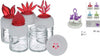 SET 5 CONTENITORI BARATTOLO NATURA 41cc DESIGN DOSATORE SALE PEPE SPEZIE VETRO Casa e cucina/Organizzazione interni/Contenitori e barattoli da cucina/Dosatori e contenitori/Barattoli portaspezie Trade Shop italia - Napoli, Commerciovirtuoso.it