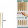 Set 5 Coppie 10 Bacchette In Legno Cinesi Giapponesi Posate Cucina 24 Cm 74192 Casa, arredamento e bricolage > Cucina > Monouso Trade Shop italia - Napoli, Commerciovirtuoso.it