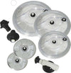 Set 5 Copri Pentola Per Sottovuoto Sotto Vuoto Coperchio Pentole O Contenitori Casa e cucina/Organizzazione interni/Contenitori e barattoli da cucina/Vasetti e barattoli per conserve/Coperchi Trade Shop italia - Napoli, Commerciovirtuoso.it