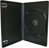 Set-5-Custodie-Custodia-Singole-Nero-Per-Cd-Dvd-Dvr-Plastica-Con-Pattina-Esterna