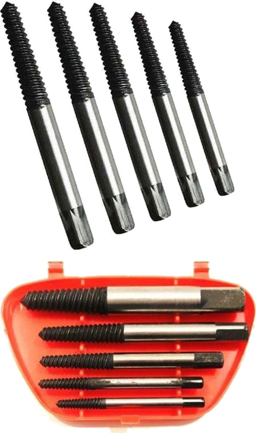 SET 5 ESTRATTORI PER VITI BULLONI ROVINATE SPEZZATE PRIGIONIERI VITI SPEZZATI Fai da te/Utensili elettrici e a mano/Accessori per utensili elettrici/Accessori per cacciavite/Set punte per cacciavite Trade Shop italia - Napoli, Commerciovirtuoso.it