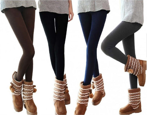 Set 5 Leggings Donna Effetto Termico Interno Felpato Elasticizzato Collant Moda/Donna/Abbigliamento/Leggings Trade Shop italia - Napoli, Commerciovirtuoso.it