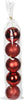 Set 5 Palline miste per albero di plastica in vetro Rosso Tinta Unita Ø 8 cm Casa e cucina/Decorazioni per interni/Addobbi e decorazioni per ricorrenze/Decorazioni natalizie/Addobbi e decorazioni/Palle e palline MagiediNatale.it - Altamura, Commerciovirtuoso.it