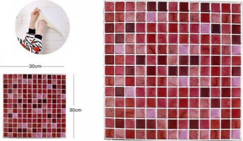 Set 5 Pannelli Muro 3d Adesivo Parete Piastrelle Mattonelle Rosa Pannello 64389 Casa e cucina/Decorazioni per interni/Accessori decorativi/Sticker decorativi/Adesivi e murali da parete/Adesivi da parete Trade Shop italia - Napoli, Commerciovirtuoso.it