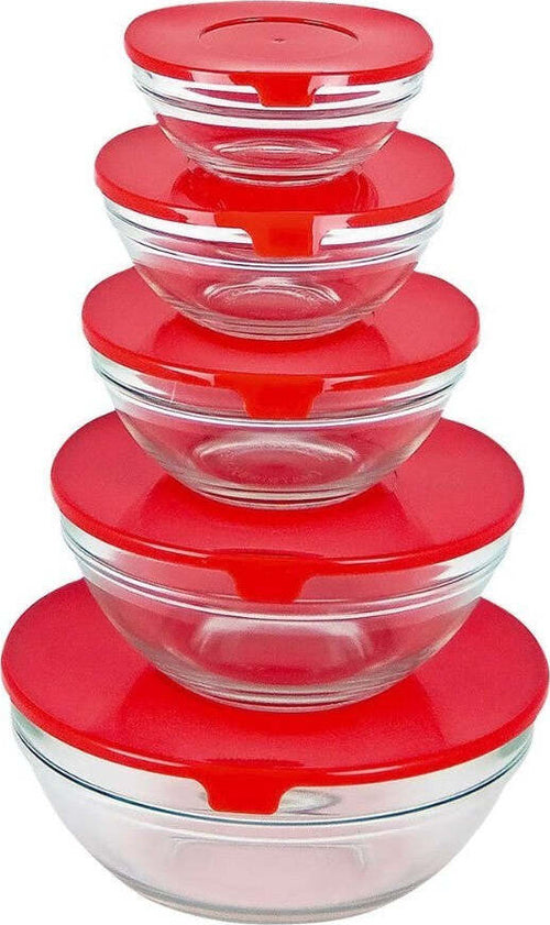 SET 5 PEZZI CONTENITORI CIOTOLA CIOTOLE SCODELLA VETRO TAPPO MICROOONDE FREEZER Casa e cucina/Organizzazione interni/Contenitori e barattoli da cucina/Vasetti e barattoli per conserve/Barattoli Trade Shop italia - Napoli, Commerciovirtuoso.it