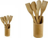 Set 5 Pezzi Cucina Posate In Legno Cucinare Spatola Cucchiaio Forchetta 67374 Casa e cucina/Utensili da cucina/Cucchiai palette e spatole/Mestoli/Mestoli da cucina Trade Shop italia - Napoli, Commerciovirtuoso.it