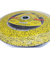 Set 5 Pezzi Disco Per Metallo Sbavatura D.230 X 3 Mm Foro 22,23mm Smerigliatrice