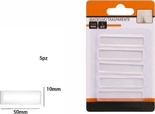 Set 5 Pezzi Strisce Gommini Biadesivo Trasparente Protezione Casa 10x50 Mm 66100 Casa, arredamento e bricolage > Bricolage e fai da te > Minuteria Trade Shop italia - Napoli, Commerciovirtuoso.it
