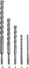 SET 5 PUNTE PER TRAPANO PER MARTELLO PNEUMATICO SCALPELLO ACCIAO 5-6-8-10-12 MM Fai da te/Utensili elettrici e a mano/Accessori per utensili elettrici/Set punte per trapani Trade Shop italia - Napoli, Commerciovirtuoso.it
