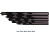 SET 5 PUNTE PUNTA TRAPANO A SPIRALE NERO 4-5-6-8-10 MM TORCERE FORO TRIVELLA Fai da te/Utensili elettrici e a mano/Accessori per utensili elettrici/Set punte per trapani Trade Shop italia - Napoli, Commerciovirtuoso.it