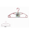 Set 5 Pz Grucce Stampelle Appendiabiti In Plastica Rosa Vestiti Pantaloni 87687