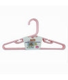 Set 5 Pz Grucce Stampelle Appendiabito In Plastica Rosa Vestiti Pantaloni 87682