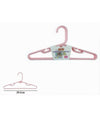 Set 5 Pz Grucce Stampelle Appendiabito In Plastica Rosa Vestiti Pantaloni 87682