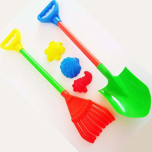 SET 5 PZ PALA RASTRELLO 60CM 3 FORME SABBIA GIOCO SPIAGGIA MARE INFANZIA BAMBINI Giochi e giocattoli/Sport e giochi all'aperto/Sabbiere e giocattoli da spiaggia/Giocattoli per sabbia e spiaggia Trade Shop italia - Napoli, Commerciovirtuoso.it