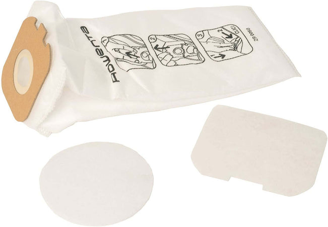 Set 5 Sacchi Scope + 2 Microfiltri per Aspirapolvere Rowenta