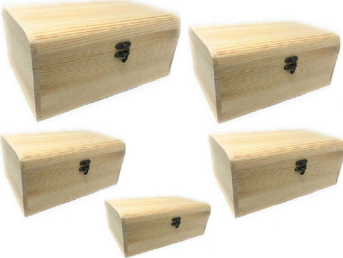 Set 5 Scatole In Legno Matrioska Baule X Decoupage Scatola Cofanetto Portagioie Casa, arredamento e bricolage > Arredamento > Portaoggetti Trade Shop italia - Napoli, Commerciovirtuoso.it