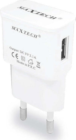 Set 50 Caricatori 1xusb Compatibile Smartphone Tablet 5v-2100ma Maxtech Ca-s042 Elettronica e telefonia > Telefonia Fissa e Mobile > Accessori Smartphone > Caricabatteria Trade Shop italia - Napoli, Commerciovirtuoso.it