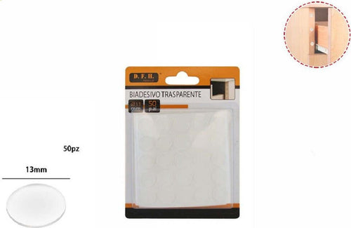 Set 50 Pezzi Biadesivo Trasparente Gommino Rotondo Protezione Casa Mobili 13 Mm Casa, arredamento e bricolage > Bricolage e fai da te > Minuteria Trade Shop italia - Napoli, Commerciovirtuoso.it
