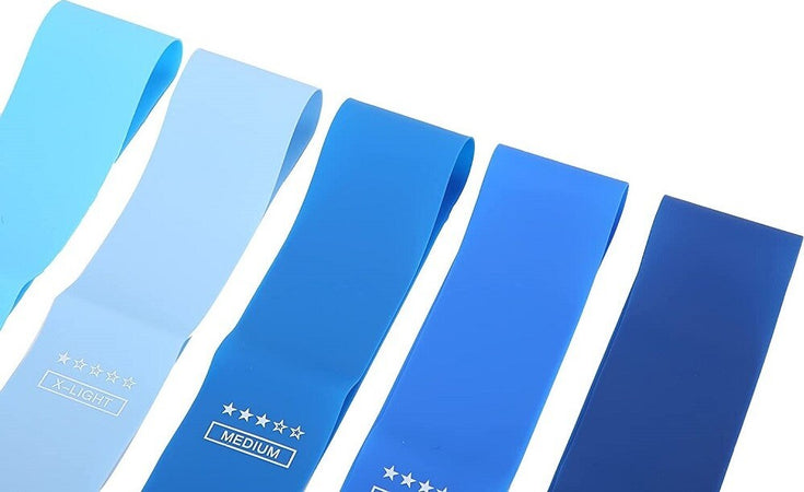 Set 5pz Fasce Elastiche Resistenza Fitness In Lattice Vari Esercizi Yoga Palestra Sport e Tempo Libero > Attrezzi e Abbigliamento Sportivo > Attrezzi per Esercizi Trade Shop italia - Napoli, Commerciovirtuoso.it