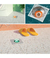 Set 5pz Nucleo Scarico A Pavimento Antiodore Silicone Per Bagno Cucina Lavatrice