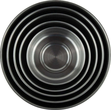Set 5x Contenitore Acciaio Inox Con Coperchi Cucina Casa Cibo Conservazione Casa e cucina/Organizzazione interni/Contenitori e barattoli da cucina/Conservazione cibi/Contenitori per alimenti/Set di contenitori per alimenti Trade Shop italia - Napoli, Commerciovirtuoso.it