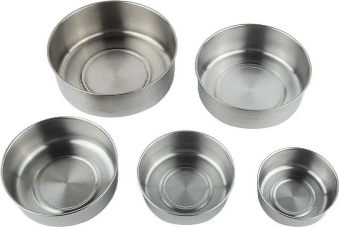 Set 5x Contenitore Acciaio Inox Con Coperchi Cucina Casa Cibo Conservazione Casa e cucina/Organizzazione interni/Contenitori e barattoli da cucina/Conservazione cibi/Contenitori per alimenti/Set di contenitori per alimenti Trade Shop italia - Napoli, Commerciovirtuoso.it