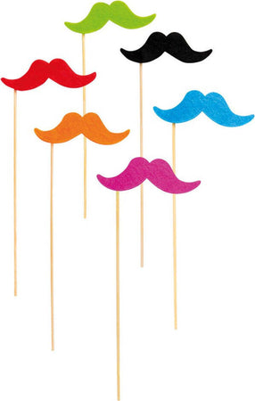 Set-6-baffi-in-plastica-con-bastoncino-Fiori-Paolo-Ciao-Srl