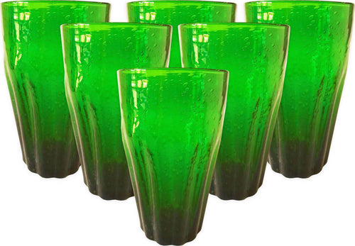 Set 6 Bicchieri in Vetro Da Bibita Con Trama Interna a Goccia Accornero Home Altezza 14 Cm Casa e cucina/Stoviglie/Bicchieri e cristalli/Bicchieri da Long Drink Ideart - Valdilana, Commerciovirtuoso.it
